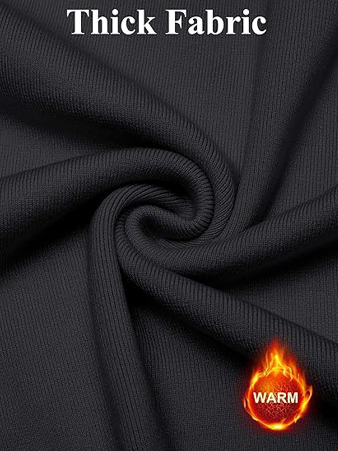 TYSORT Mens Long Sleeve Polo Sweater Knit Polo Casual Heavyweight Thermal Pullover Sweater with Pocket